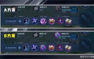 王者荣耀刺客出装攻略，王者荣耀刺客出装攻略最新