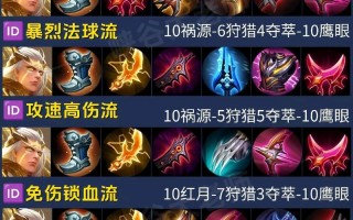 王者荣耀哪吒后羿铭文搭配，后羿和哪吒