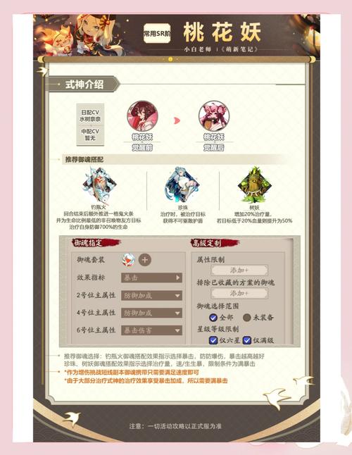 阴阳师桃花妖搭配,阴阳师桃花妖值不值得培养-第3张图片-平泛游戏 阴阳师桃花妖搭配,阴阳师桃花妖值不值得培养-第3张图片-平泛游戏