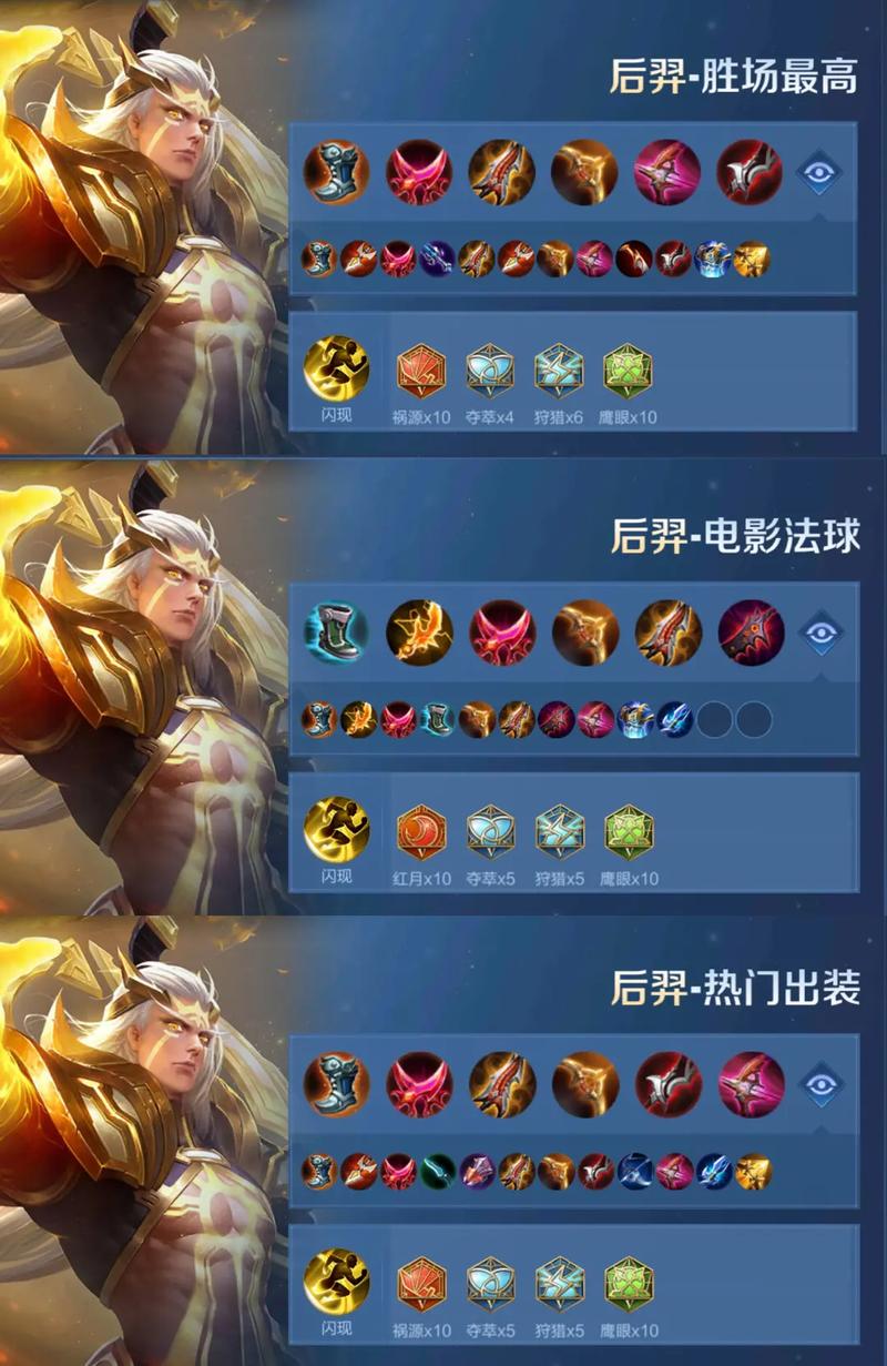 后羿王者荣耀攻略_王者后羿咋玩-第2张图片-平泛游戏