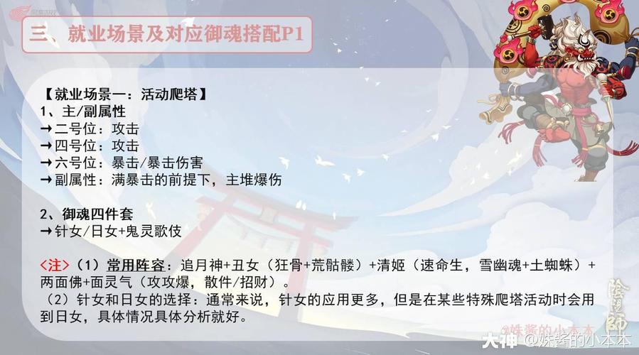 阴阳师技能搭配大全图，阴阳师技能搭配大全图片-第3张图片-平泛游戏