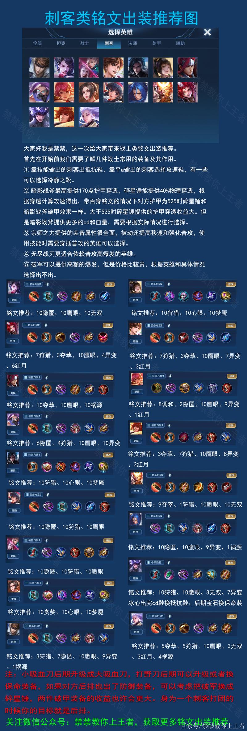 王者荣耀搞笑铭文搭配表，搞笑铭文备注-第5张图片-平泛游戏