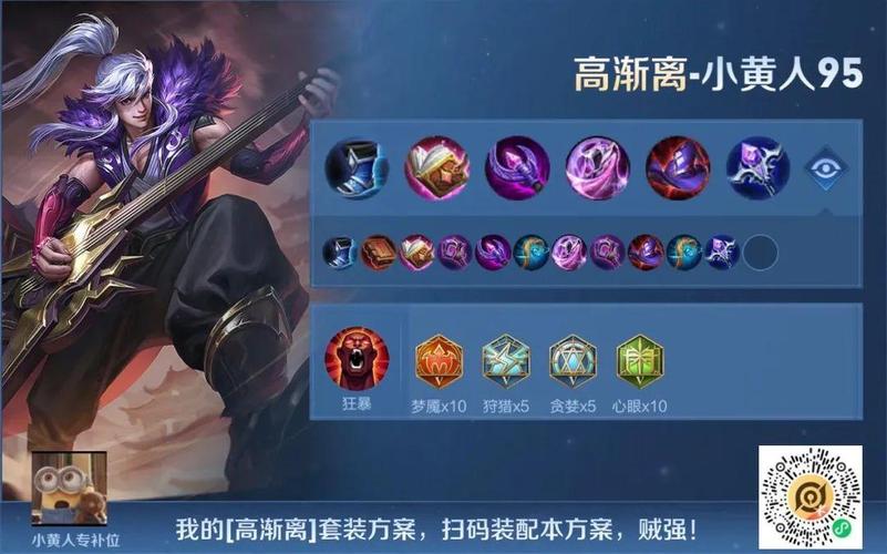 王者荣耀高渐离搭配_王者高渐离带什么好-第4张图片-平泛游戏